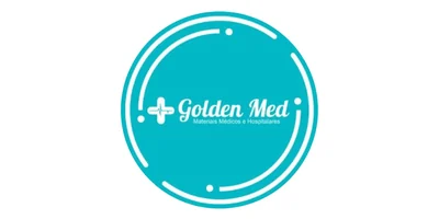 Logo da Golden Med, cliente da Digital.Cont