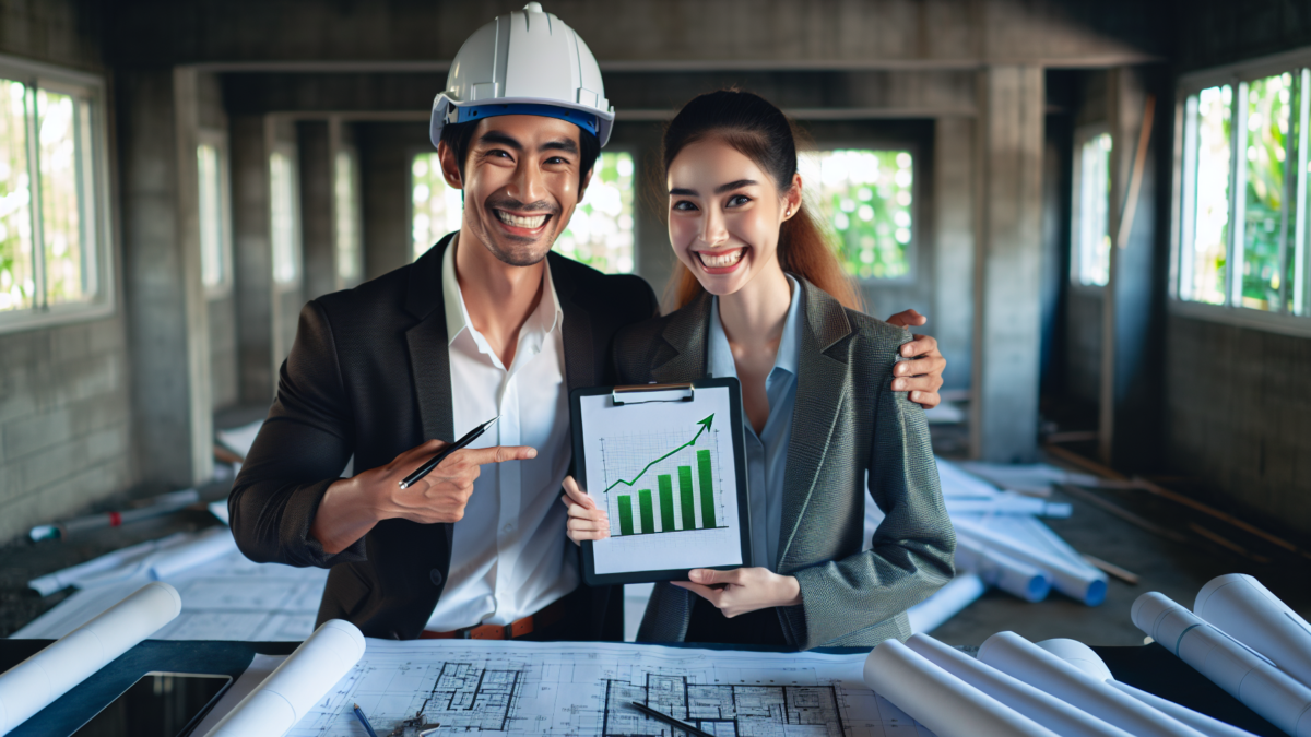 Engenheiros e Arquitetos na Bahia analisando projeto e planejamento tributário para reduzir impostos.