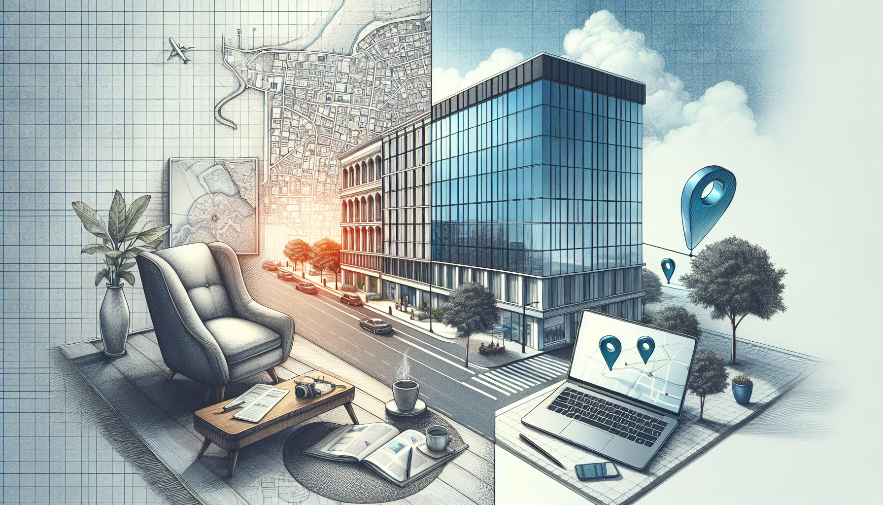 Diferença entre trabalhar em home office e ter um endereço fiscal em prédio comercial em Salvador usando sede virtual.