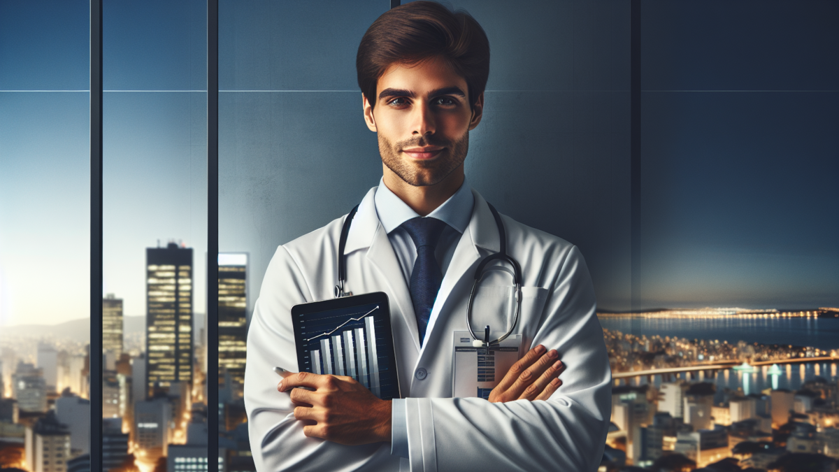Médico em Salvador analisando economia tributária com o Fator R após abertura de empresa.