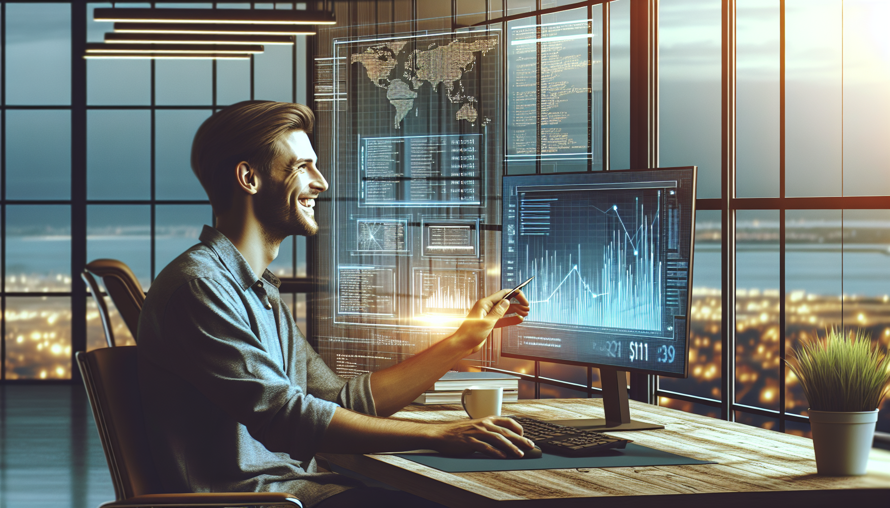 Desenvolvedor em Salvador comemorando a economia tributária ao se tornar PJ com a Digital.Cont.