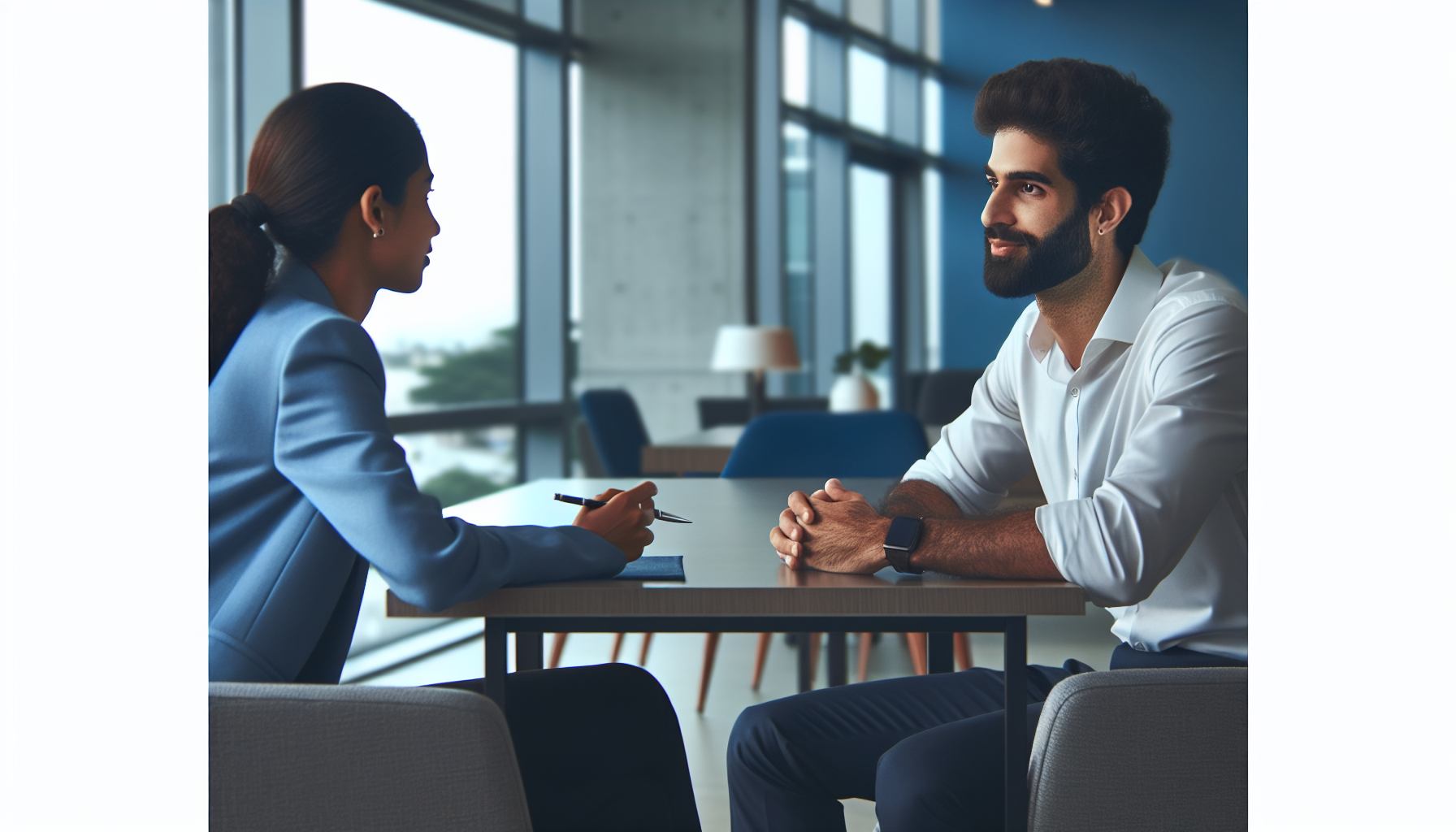 Empresário em reunião presencial com contador em Salvador — atendimento consultivo Digital.Cont